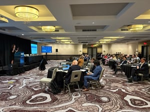 Laura Mariani presenting at PARASOL meeting