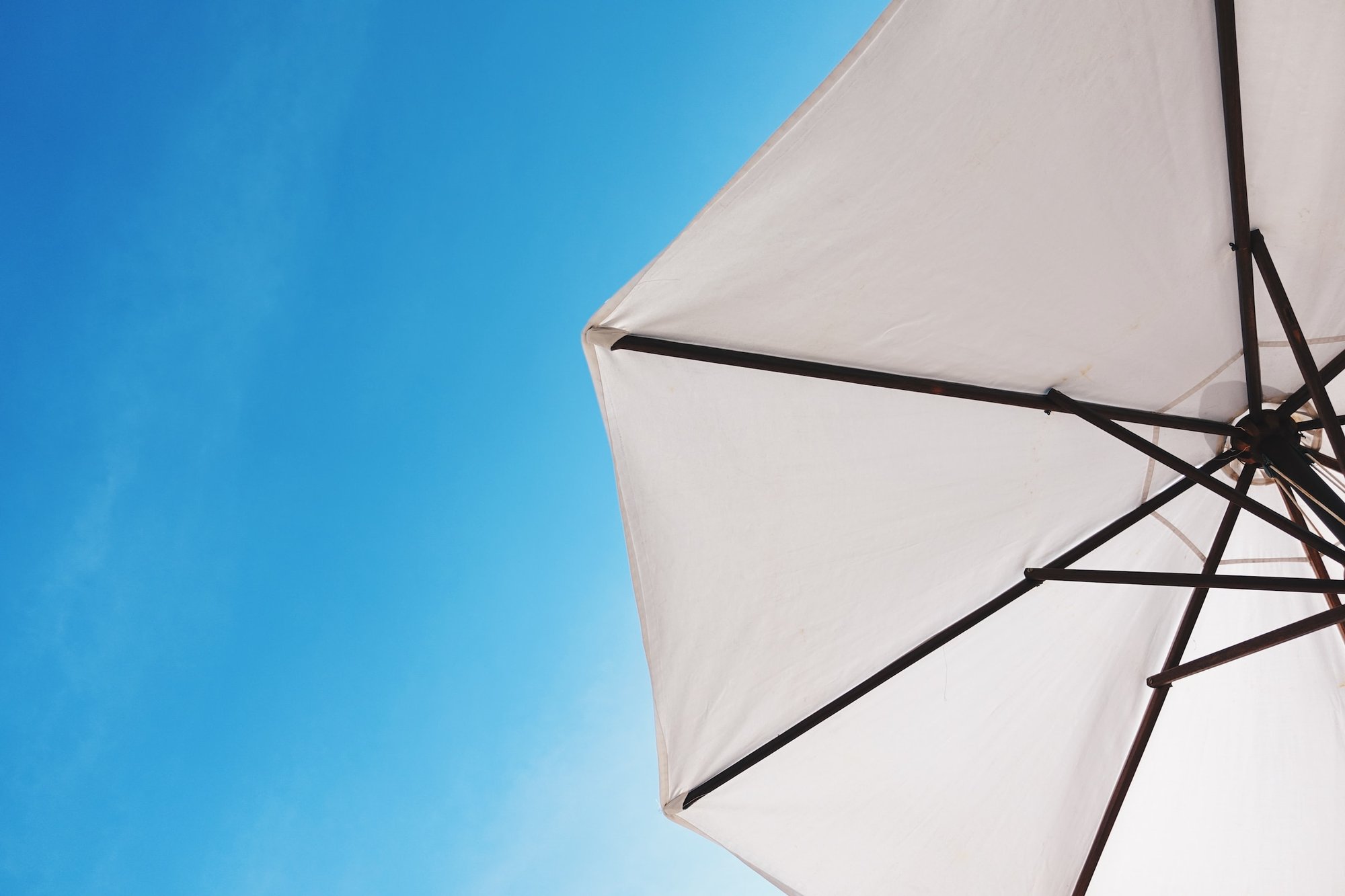 Image of a beach parasol