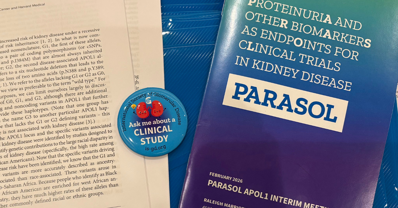 PARASOL-APOL1 Interim Meeting Converges to Accelerate Solutions