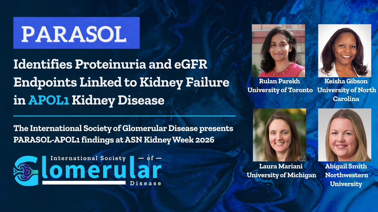PARASOL Identifies Proteinuria and eGFR Endpoints Linked to Kidney Failure in APOL1 Kidney Disease